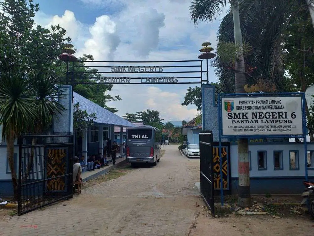 Gedung sekolah SMAN 12 Bandar Lampung