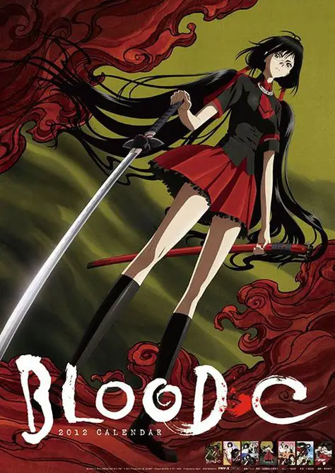 Ilustrasi artwork anime Blood C