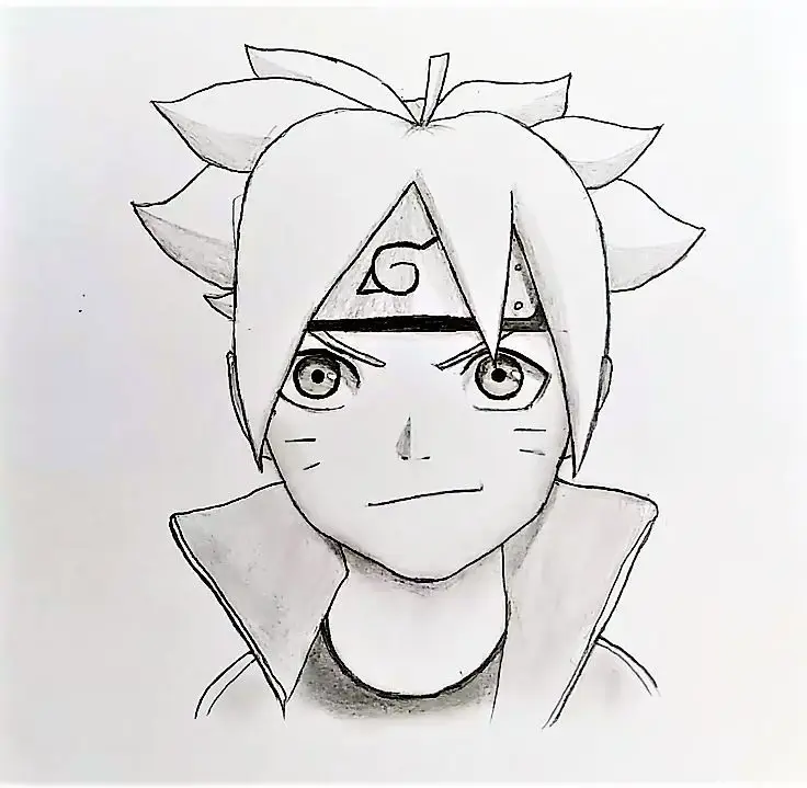 Gambar artwork dari Boruto Chapter 10 yang menampilkan adegan pertarungan yang dinamis.