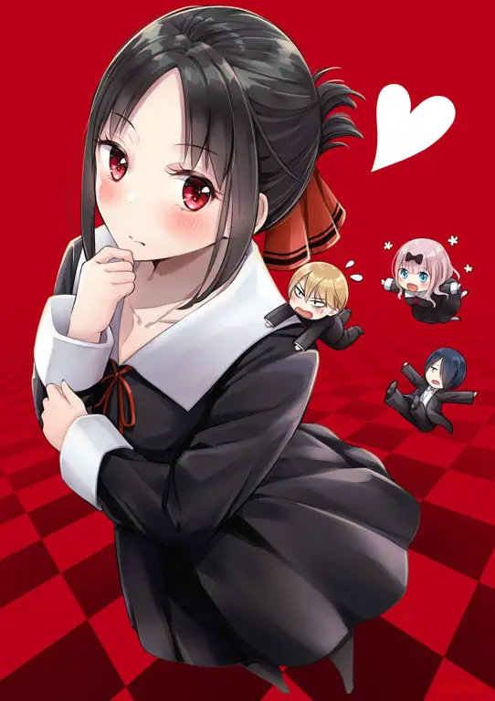 Gambar artwork anime Kaguya-sama: Love is War