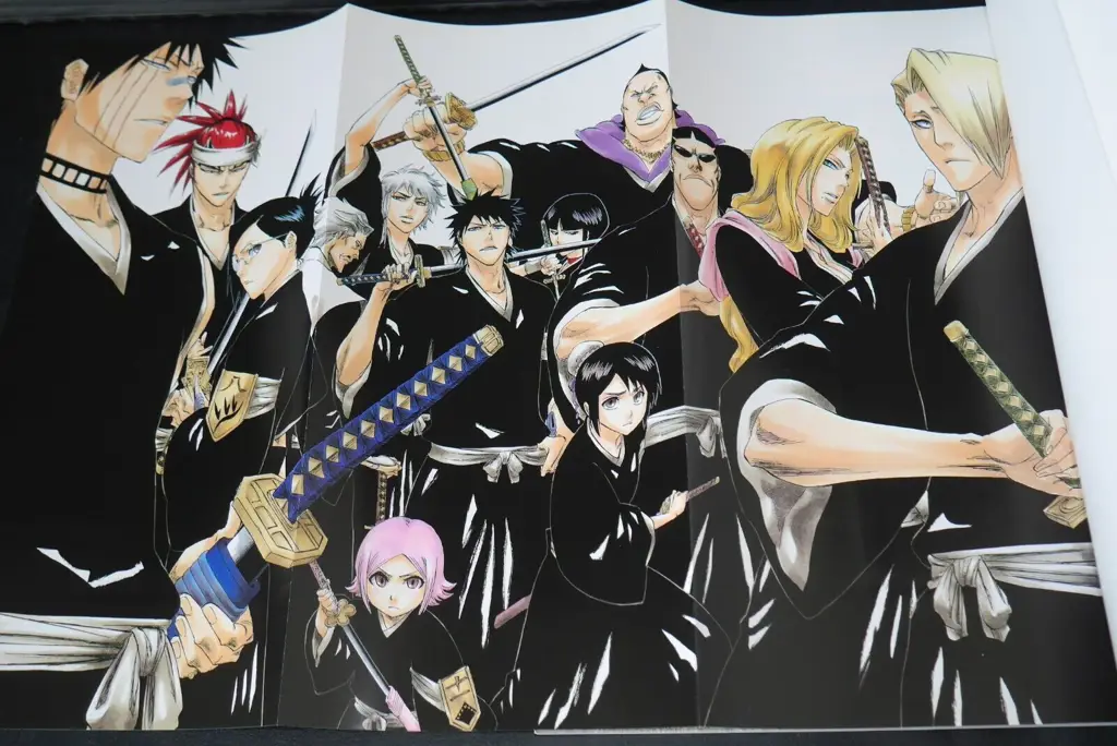 Ilustrasi artwork dari Bleach chapter 669