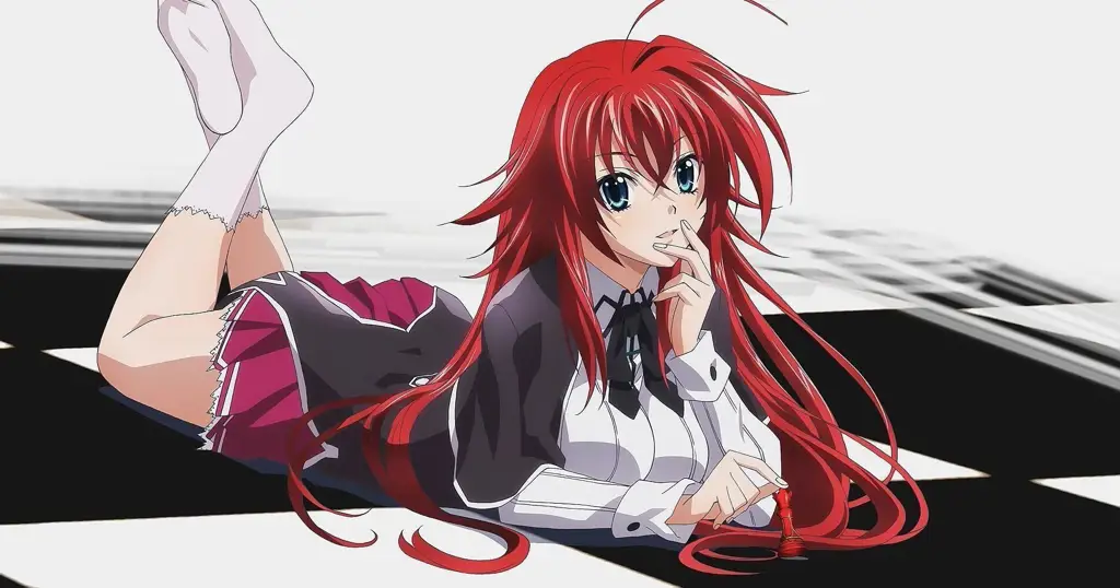 Artwork Menarik dari High School DxD Season 2 Gambar artwork High School DxD Season 2