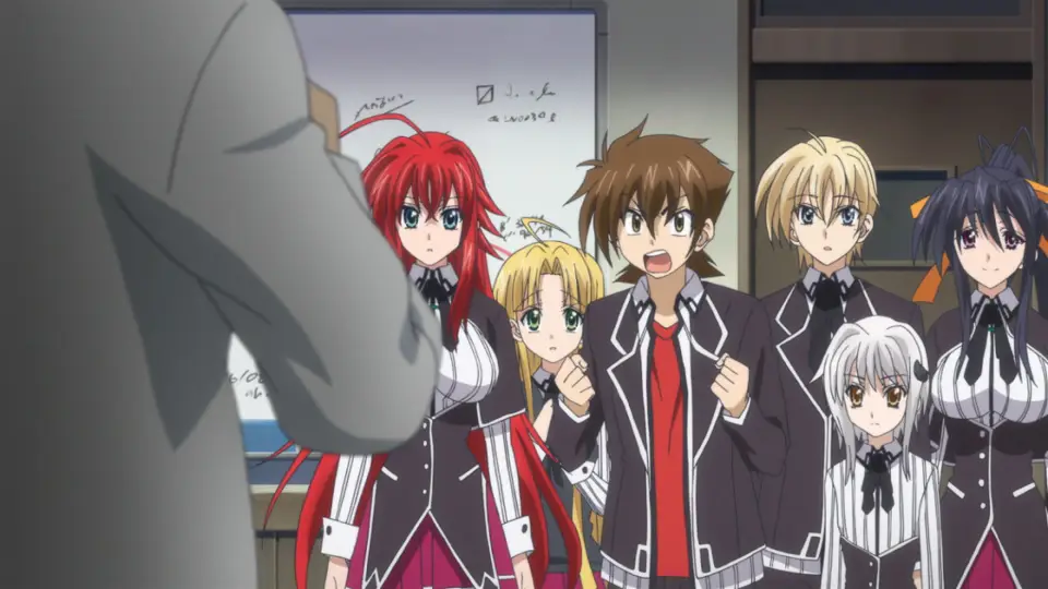 Gambar artwork dari OVA High School DxD