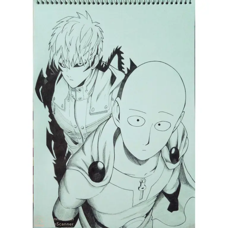 Ilustrasi artwork One Punch Man season 2