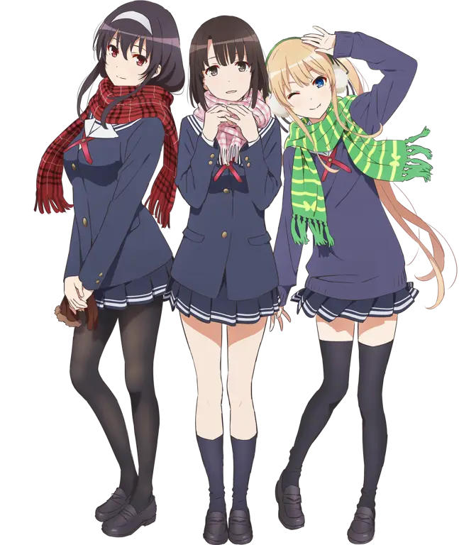 Gambar ilustrasi artwork dari Saekano