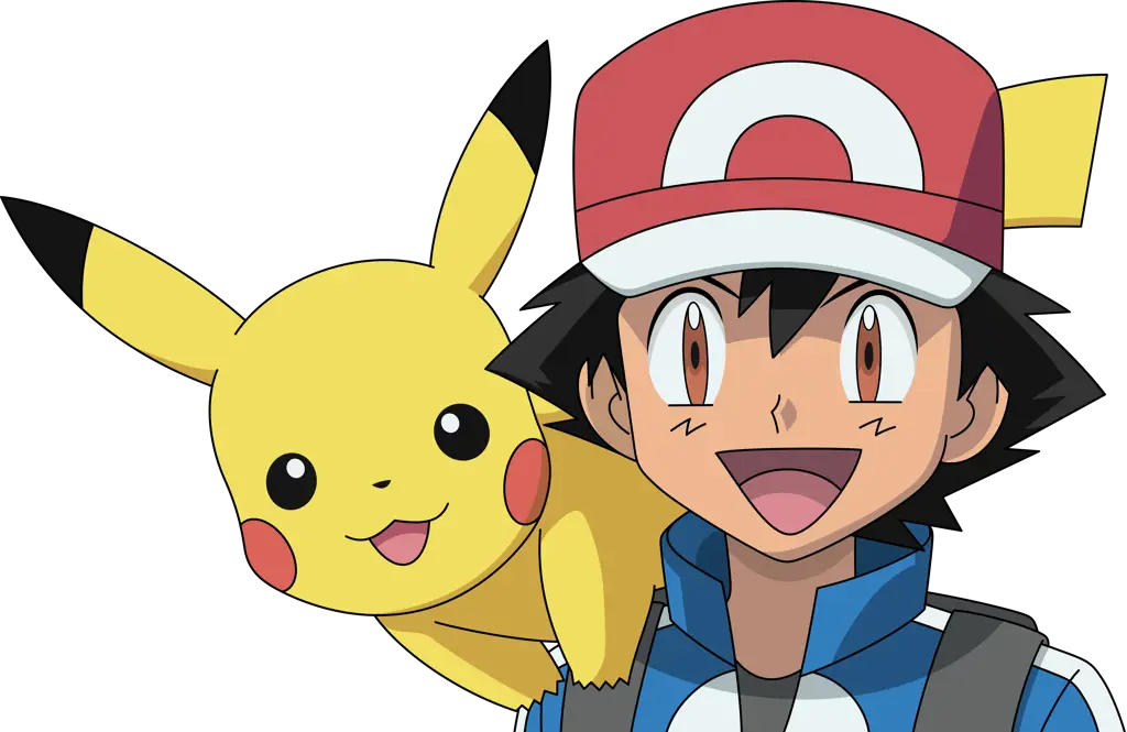 Ash dan Pikachu dalam film Pokemon