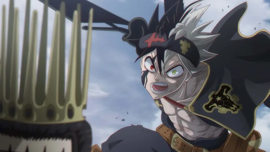 Asta bertarung dengan penuh semangat dalam Black Clover chapter 213