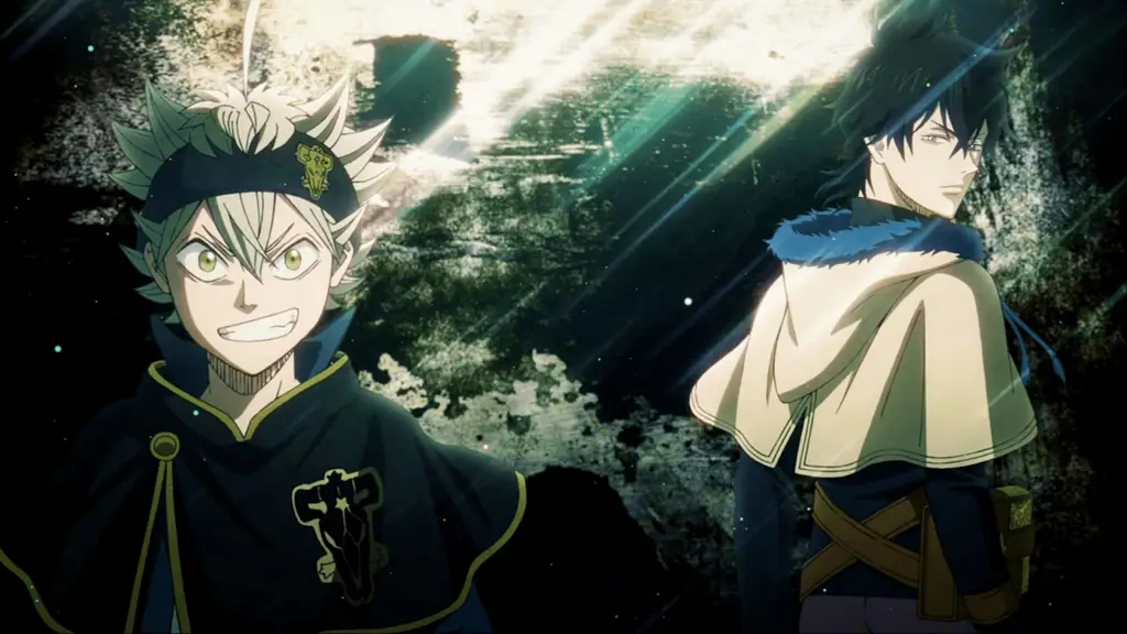 Asta dan Yuno dalam film Black Clover: Sword of the Wizard King