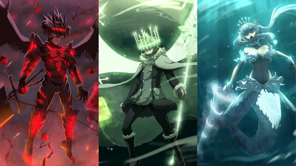 Asta dan Yuno dalam Perjalanan Mereka Gambar Asta dan Yuno dari anime Black Clover