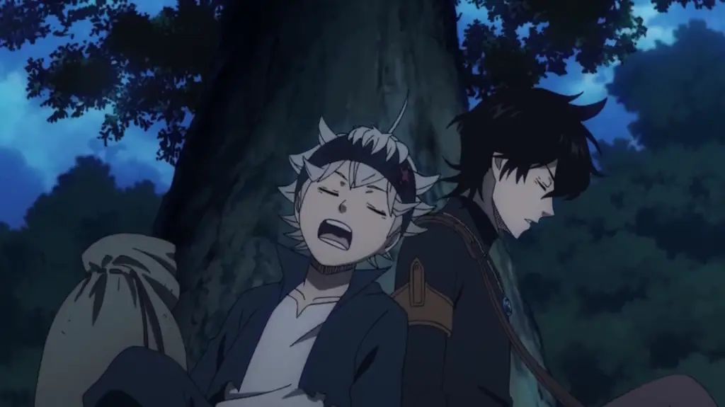 Gambar Asta dan Yuno dari anime Black Clover