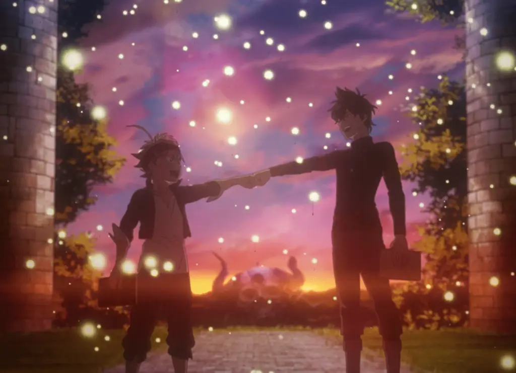 Gambar Asta dan Yuno dari anime Black Clover