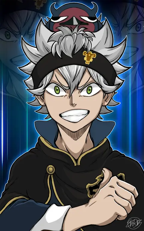 Gambar Asta dari anime Black Clover