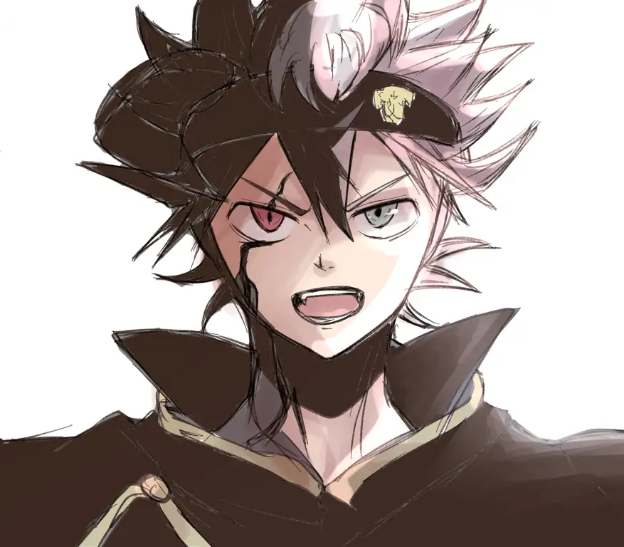 Asta menunjukkan kekuatannya Asta dari Black Clover