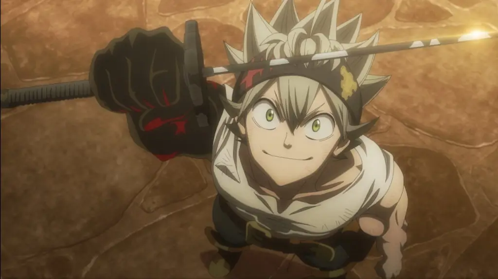 Gambar Asta, karakter utama Black Clover