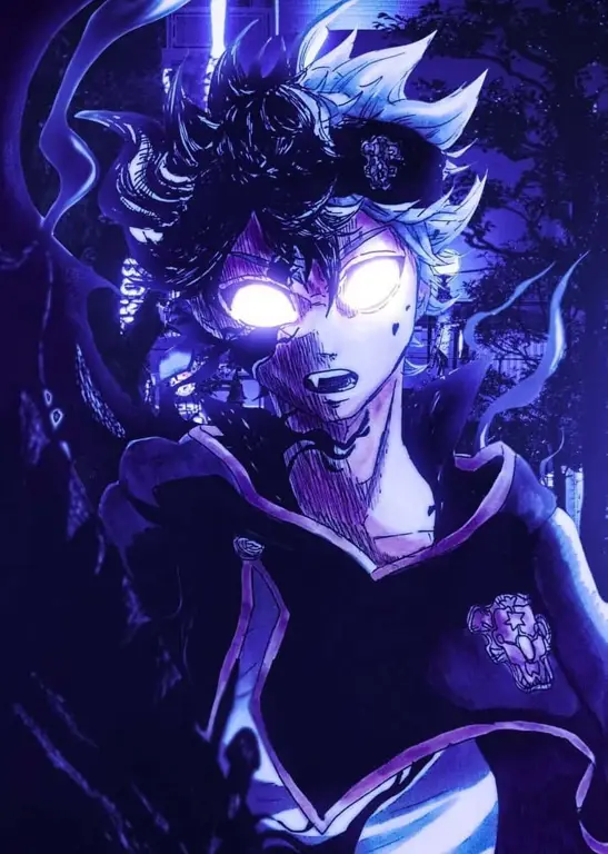 Gambar Asta, karakter utama Black Clover