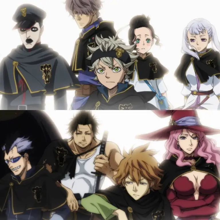 Kelompok karakter utama Black Clover