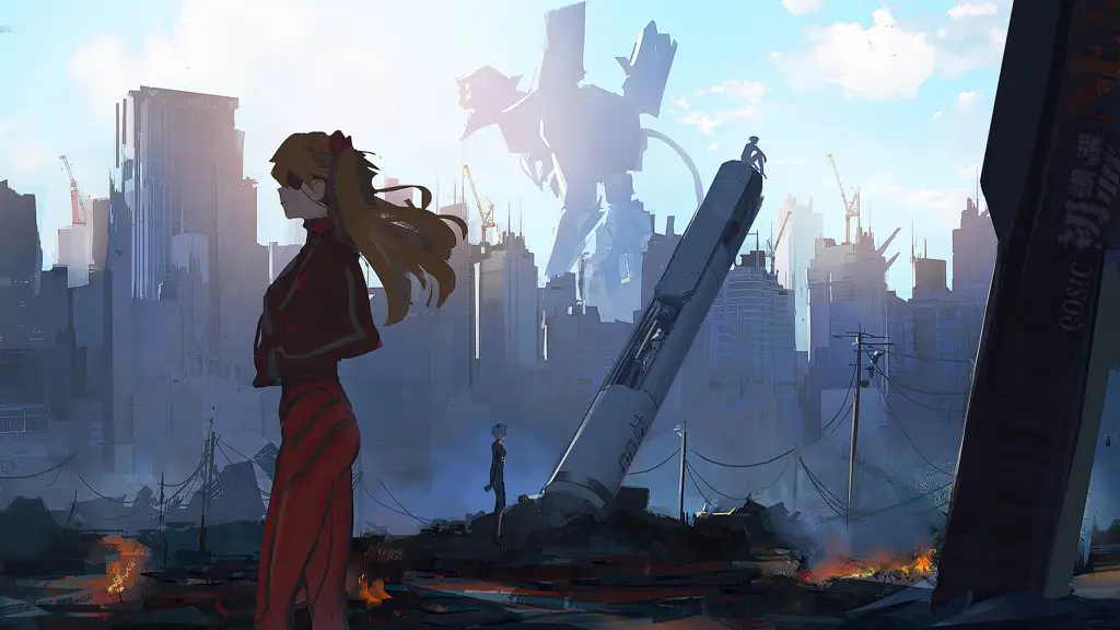 Asuka Langley Soryu, salah satu pilot Eva