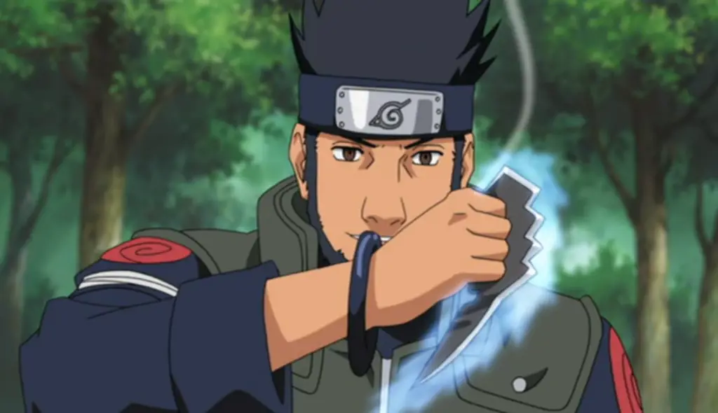 Gambar Asuma Sarutobi dari Naruto Shippuden