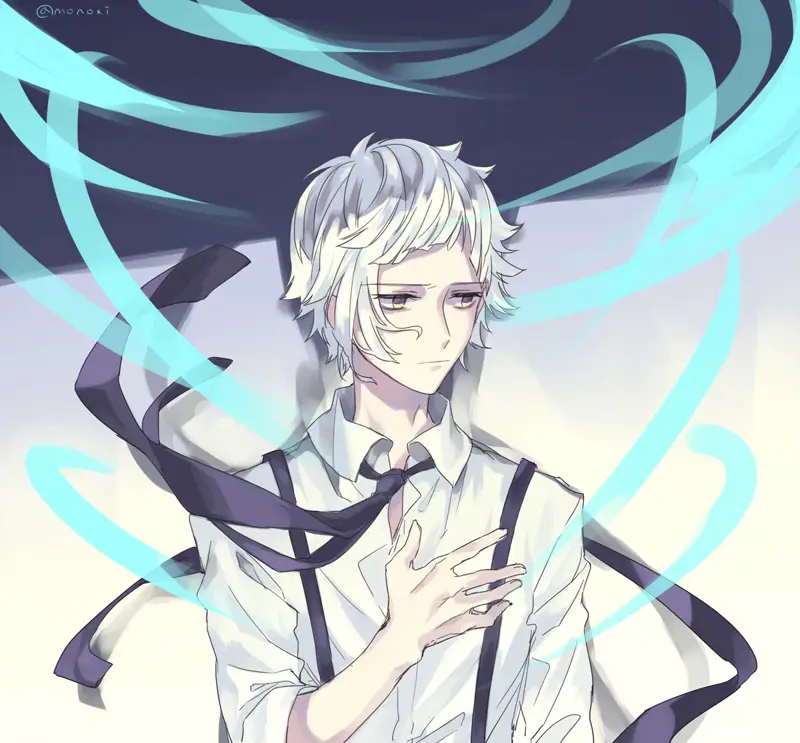 Gambar karakter Atsushi Nakajima dari Bungou Stray Dogs