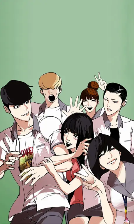 Gambar aplikasi Webtoon