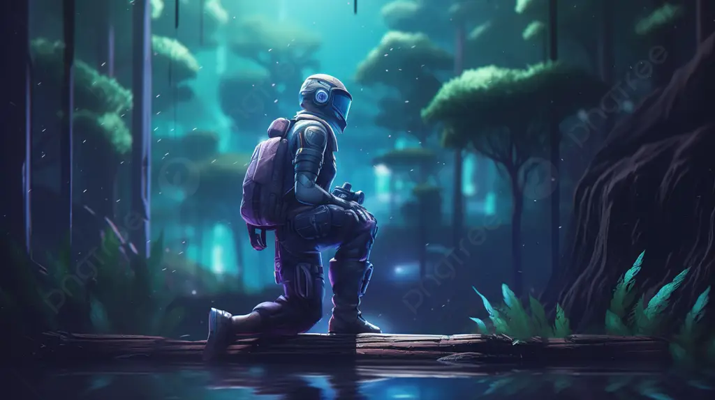 Animasi loading screen Fortnite sebagai background