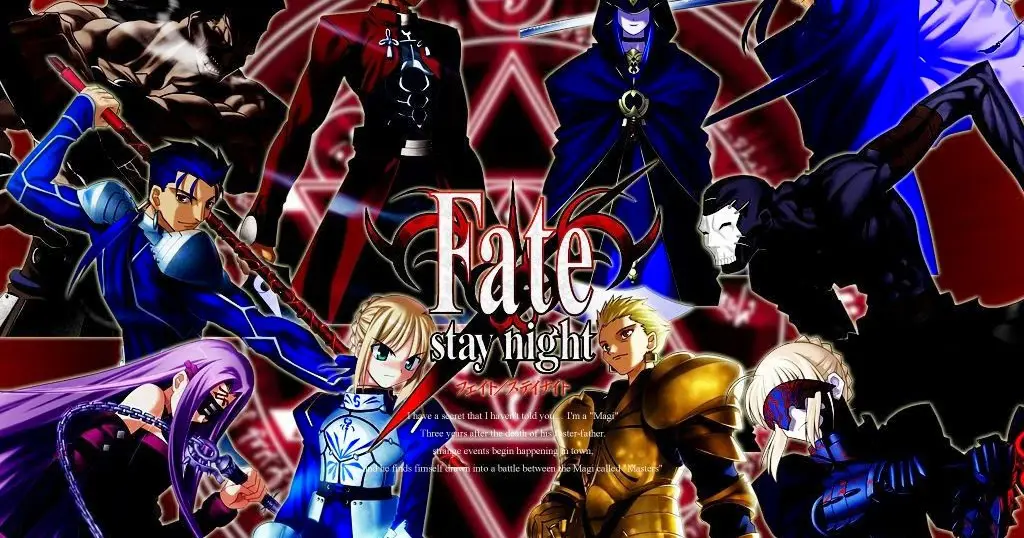 Bagan perbandingan semua rute Fate Stay Night