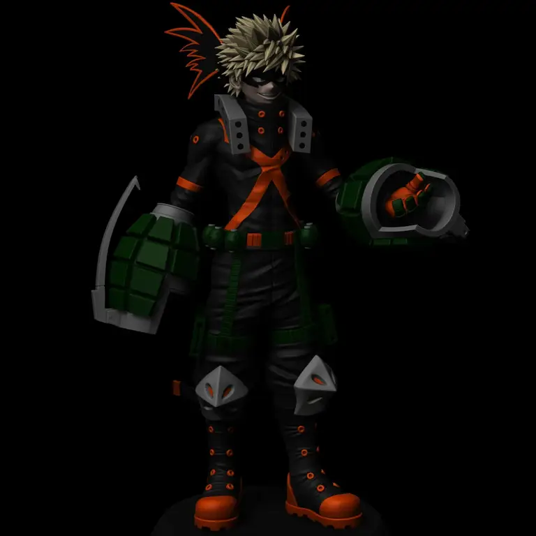 Bakugo dalam My Hero Academia Season 2