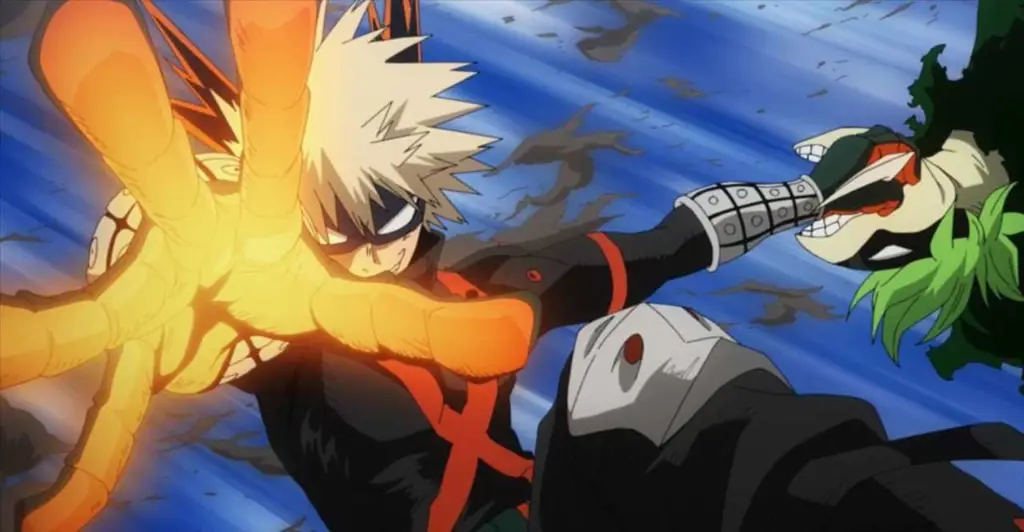 Bakugo dalam My Hero Academia Season 5