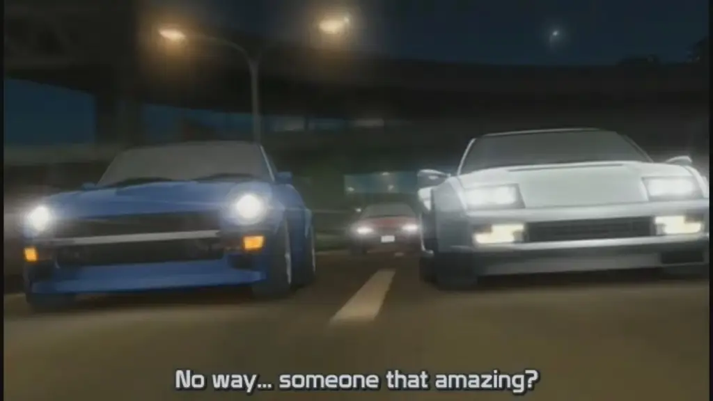 Adegan balap malam di Wangan