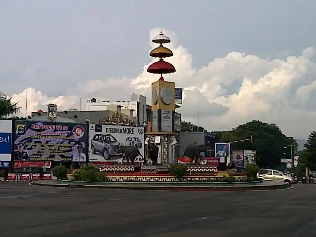 Pemandangan kota Bandar Lampung