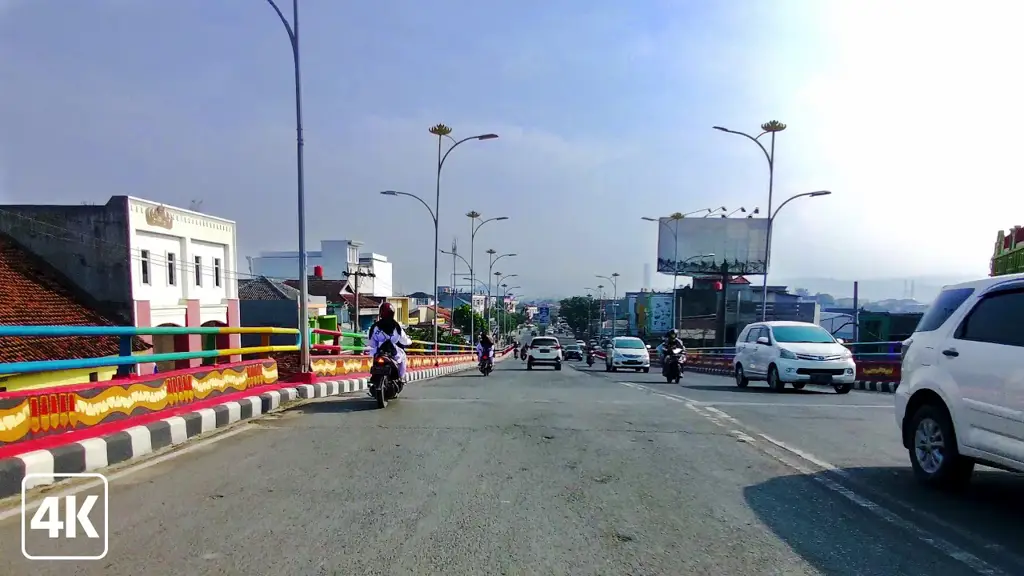 Gambar gedung-gedung di sepanjang Jalan Pangeran Antasari Bandar Lampung