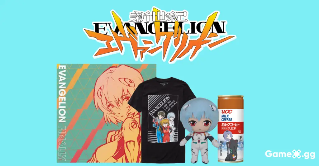 Merchandise Neon Genesis Evangelion di Gainax Store