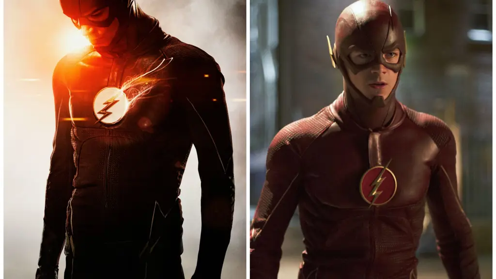 Gambar Barry Allen sebagai The Flash di season 2