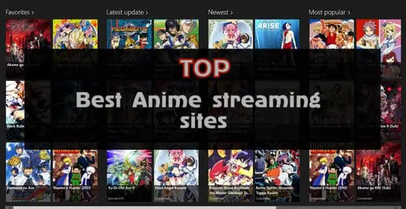 Logo beberapa situs streaming anime