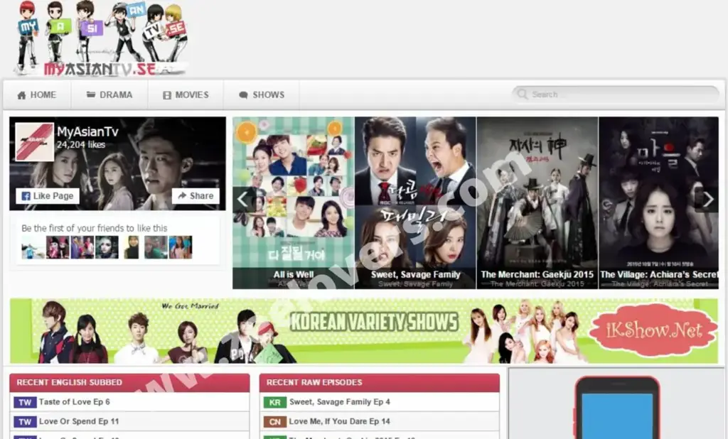 Logo berbagai platform streaming drama Korea