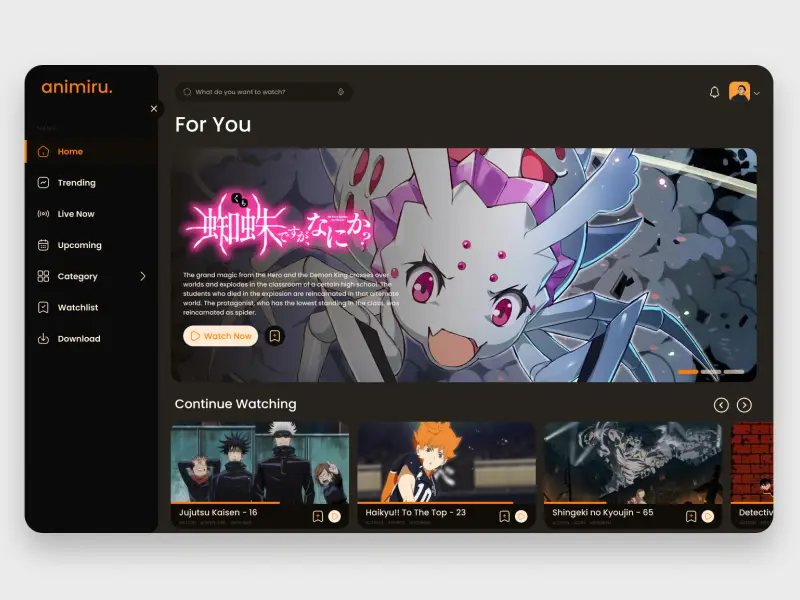 Berbagai platform streaming anime legal