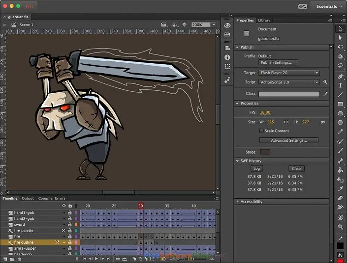 Tutorial Adobe Animate CC 2018