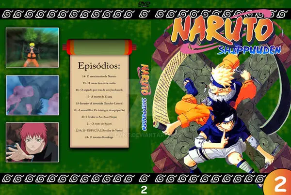 Sampul DVD Naruto