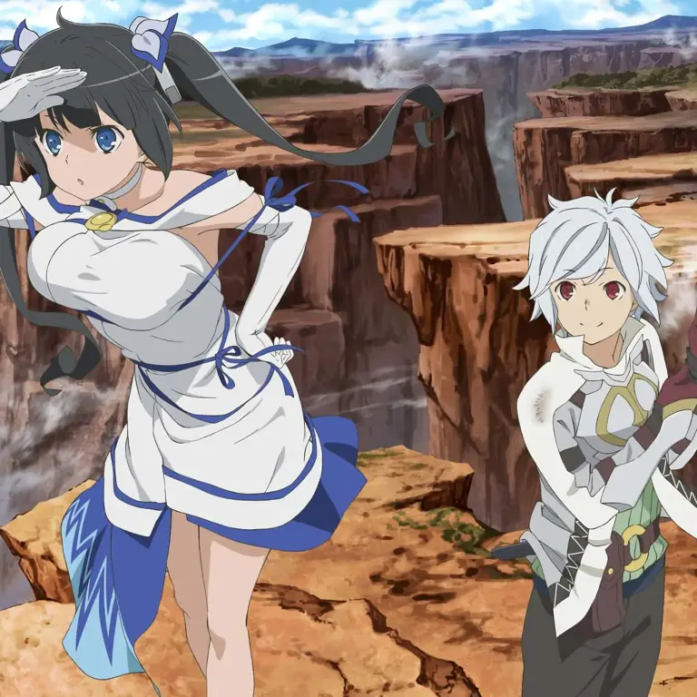 Bell Cranel dan Hestia dari Danmachi