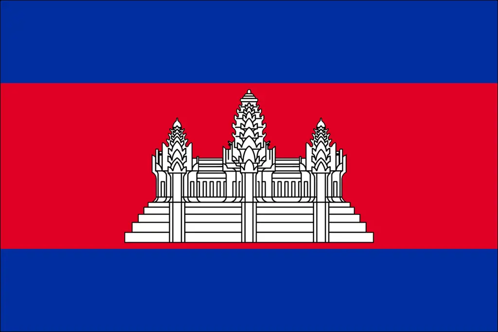 Bendera Kamboja