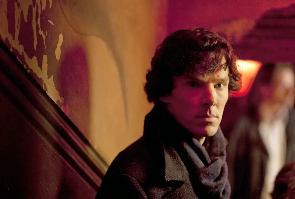 Benedict Cumberbatch sebagai Sherlock Holmes