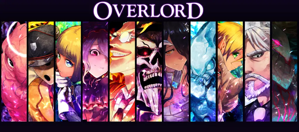 Gambar benteng Nazarick dari anime Overlord