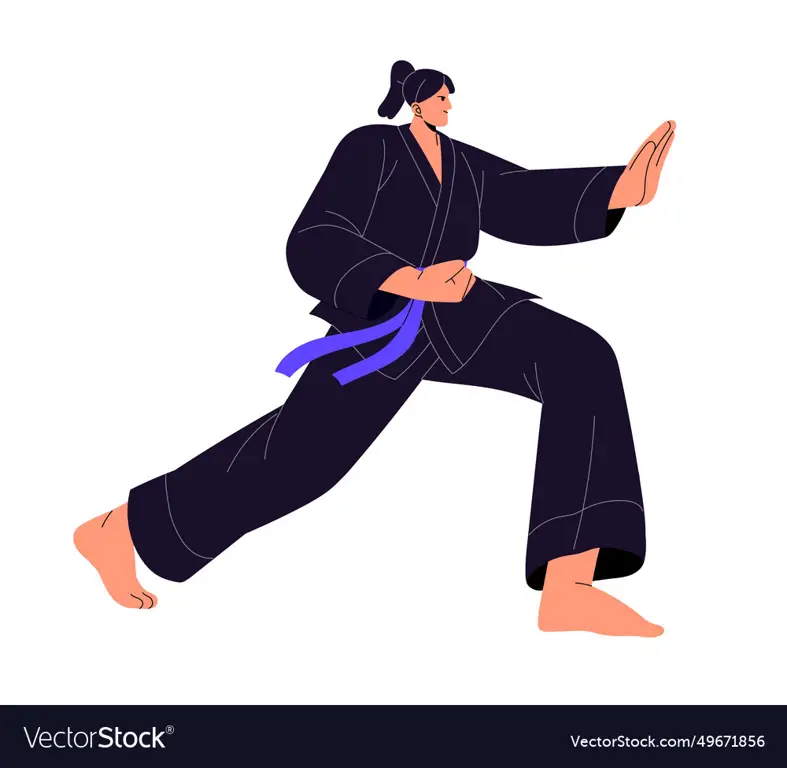 Ilustrasi berbagai aliran kungfu