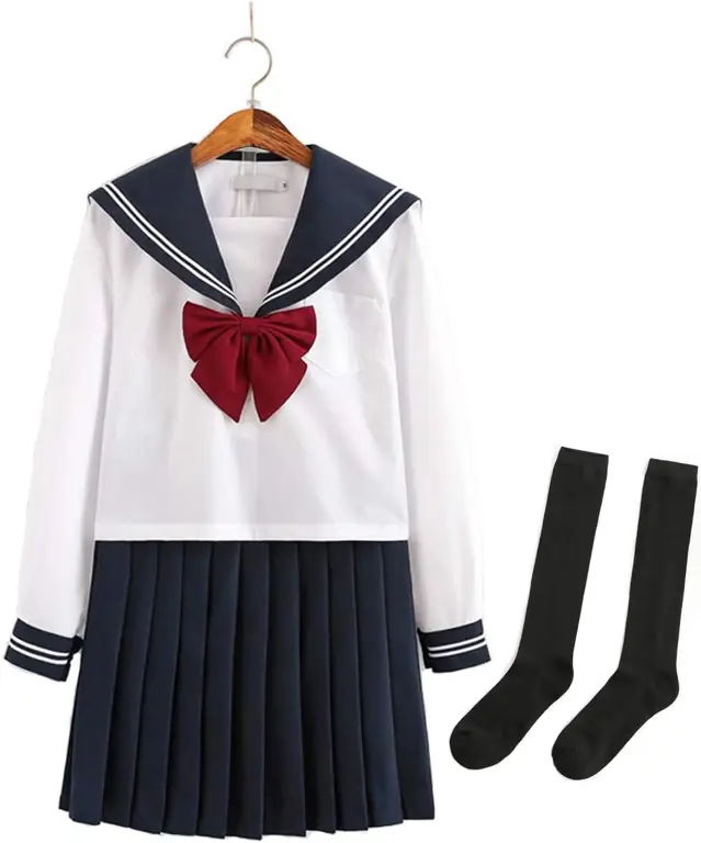 Aneka desain seragam sailor anime yang berbeda-beda