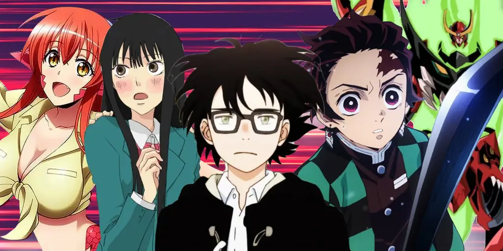 Beragam Genre Anime Gambar berbagai genre anime