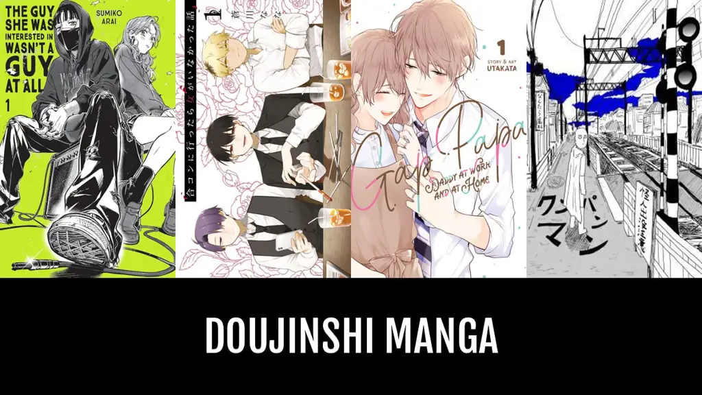 Ilustrasi berbagai macam manga doujinshi