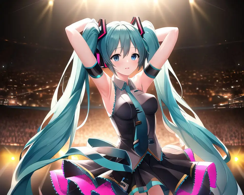 Ilustrasi-ilustrasi Hatsune Miku yang beragam