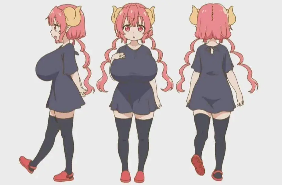 Beragam karakter anime dengan ciri khas payudara besar Karakter anime dengan payudara besar