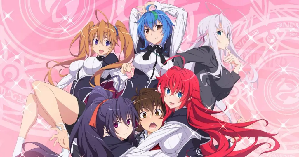 Gambar berbagai karakter anime harem