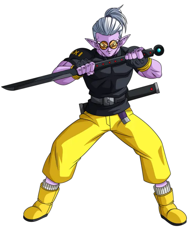 Gambar berbagai karakter dalam Super Dragon Ball Heroes